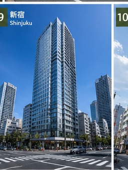 シンジュクタワーの外観イメージ